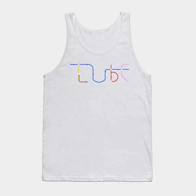 TUBE Tank Top by ontherails